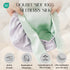 100% Double Layered Silk Sleep Cap